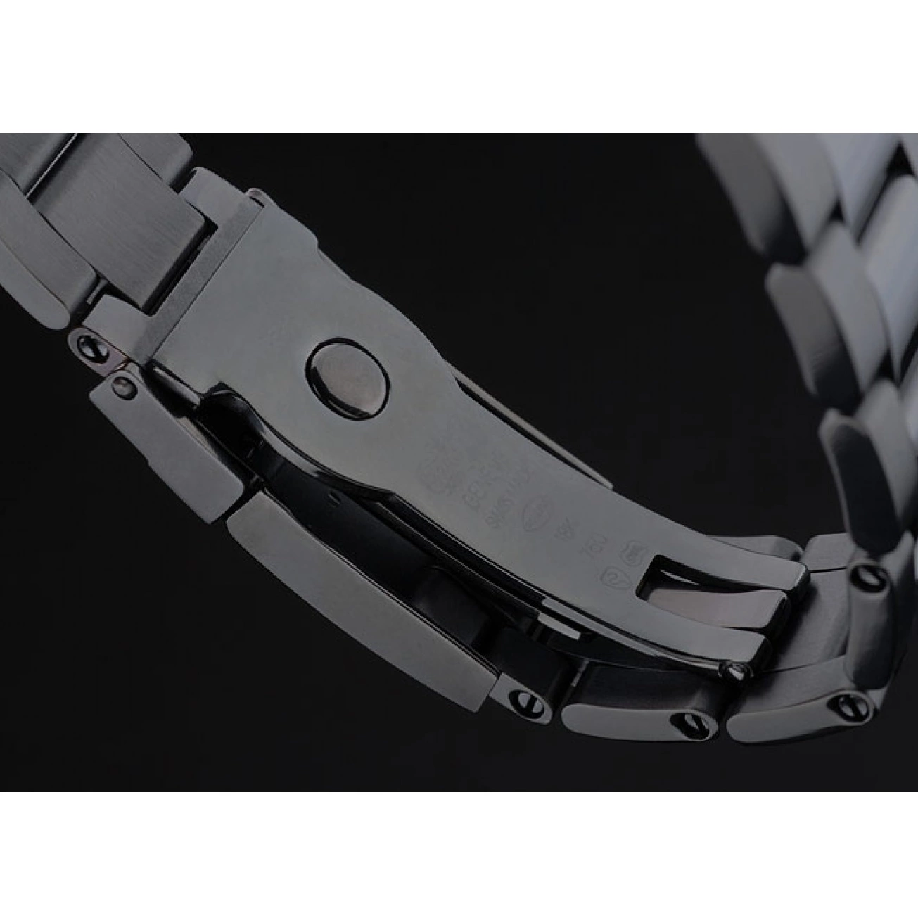 Good Copy Rolex Watches Plated Black Ion Black Steel Black Tachymeter Stainless Daytona Strap 80247 Dial Rolex 0529